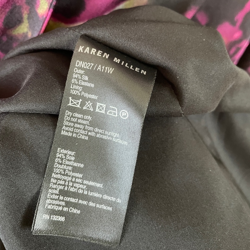 KAREN MILLEN Silk Mini Dress - Picture 3 of 3